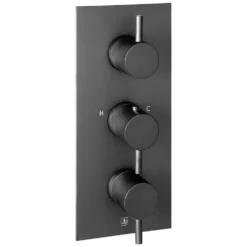 VOS 3 Outlet Concealed Thermostatic Shower Valve with Designer Handles (3 Handles)