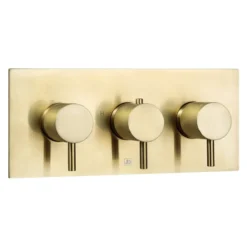 VOS 3 Outlet Concealed Thermostatic Shower Valve with Designer Handles (3 Handles)