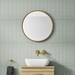 VOS Round Framed Mirror - 600mm