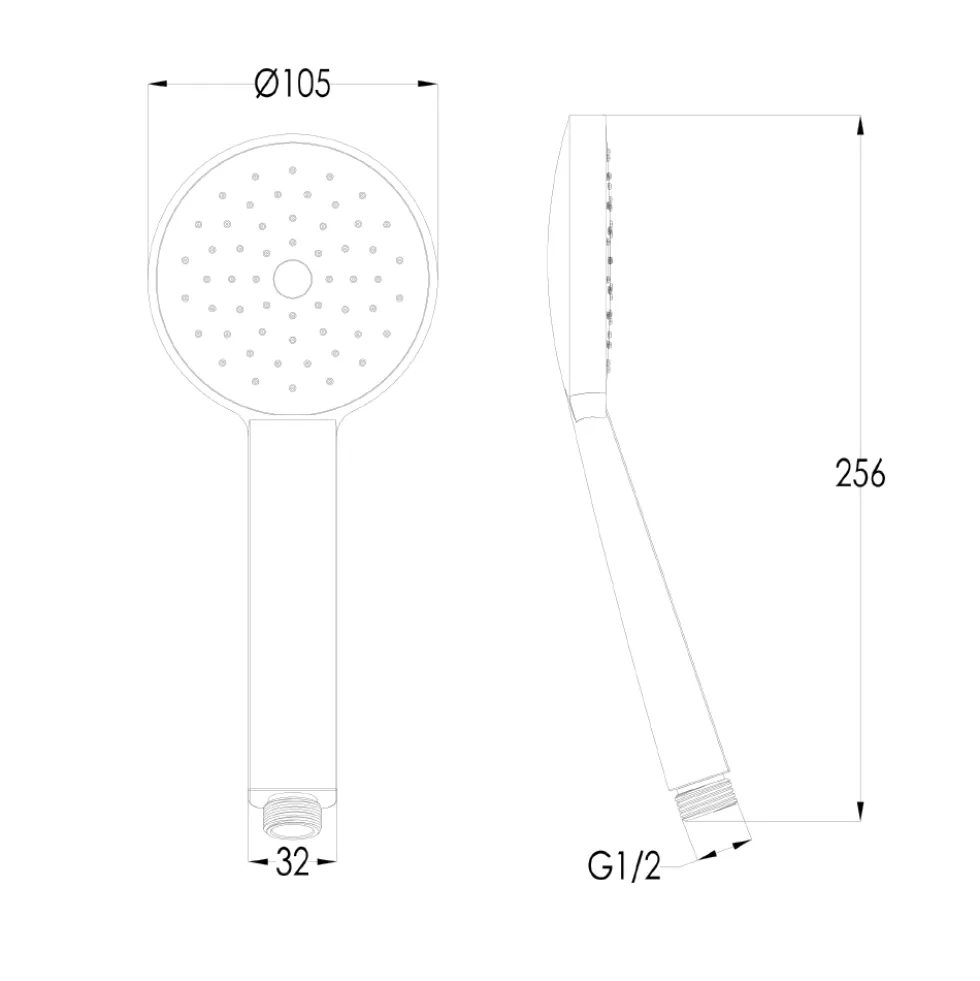 VOS Shower Handset