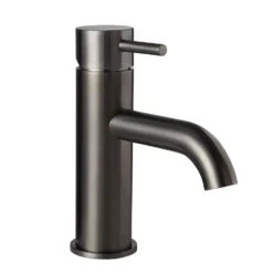 VOS Single Lever Basin Mixer - Brushed Black