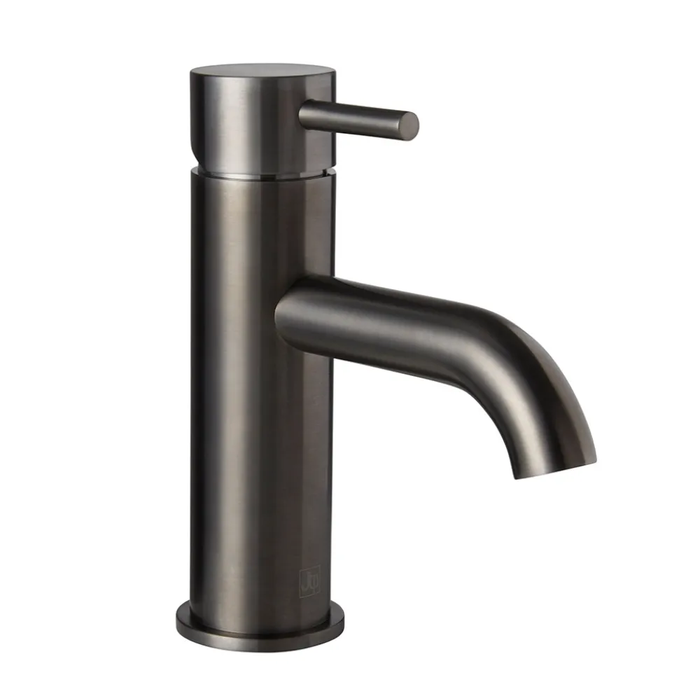 VOS Single Lever Basin Mixer - Brushed Black