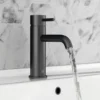 VOS Single Lever Basin Mixer with Designer Handle - Matt Black