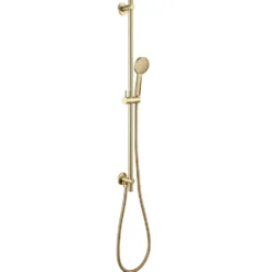 VOS Slide Rail Shower Kit with Round Shower Handset & Hose