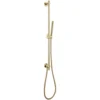VOS Slide Rail Shower Kit with Shower Handset & Hose - Brushed Brass