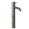 VOS Tall Single Lever Basin Mixer - Brushed Black