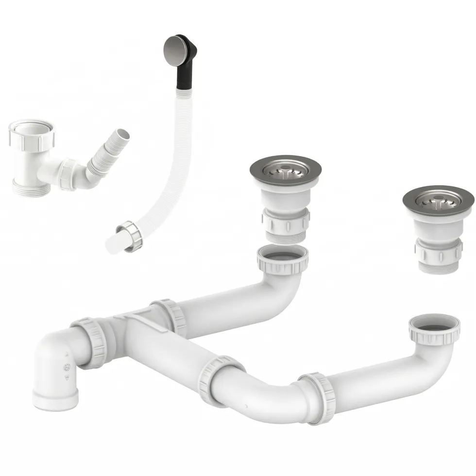 Waste Kit for Villeroy & Boch Provence 1200/600 Double Bowl Sit-On Sink